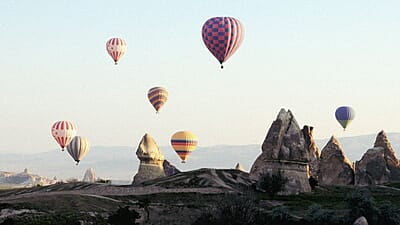 Mongolfiere in Turchia