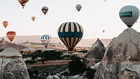 Mongolfiere in Cappadocia